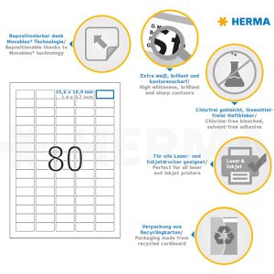 Produktbild für Universaletiketten Herma 10003 Special