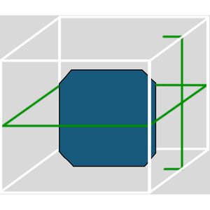 Produktbild für Kreuzlinienlaser Ryobi RB360GLL, 1 x 360°