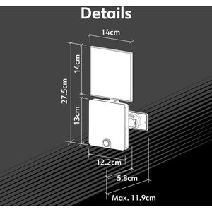 Produktbild für LED-Außenstrahler Müller-Licht Solata Sensor, IP44 wasserfest