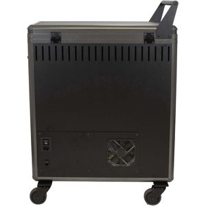 Produktbild für Tabletwagen Dicota Lade-Trolley, D32005, schwarz / grau