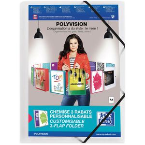 Produktbild für Eckspanner Oxford 100201153 polyvision, A4