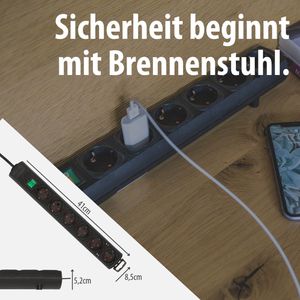 Produktbild für Steckdosenleiste Brennenstuhl Comfort-Line Plus 2m