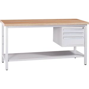 Produktbild für Werkbank G-Office WBN.166, lichtgrau