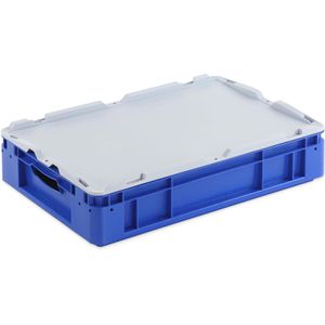 Produktbild für Eurobox Alpha-Paletten Silverline, blau, 20 Liter