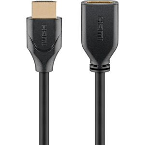 Produktbild für HDMI-Kabel Goobay 61309 HDMI 2.0, vergoldete Stecker