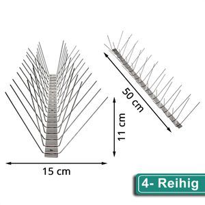 Produktbild für Vogelabwehr PRIOstahl Taubenspikes, 5 Meter