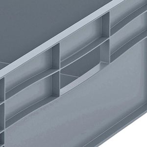 Produktbild für Eurobox AUER EG 86/22, grau, 87 Liter