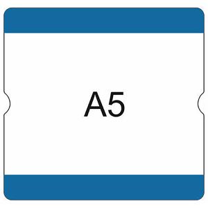 Bodenmarkierung Eichner Beschriftungstasche offen blau