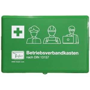 Verbandskasten Teqler Betriebsverbandkasten, DIN 13157