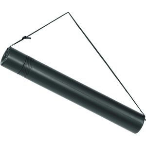 Produktbild für Zeichenrollenköcher Linex DT174, mit Tragegurt, schwarz
