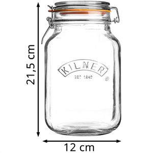 Produktbild für Einmachglas Kilner 0025.513, mit Bügelverschluss