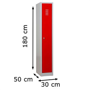 Produktbild für Spind G-Office WRC/1.1830, rot