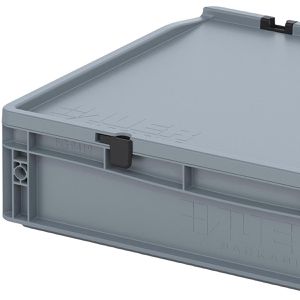 Produktbild für Eurobox AUER ED 64/12 HG, grau, 24 Liter