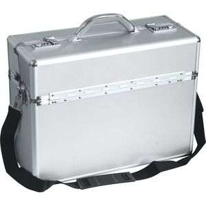 Produktbild für Pilotenkoffer Alumaxx Alpha 45100, silber, 30 Liter