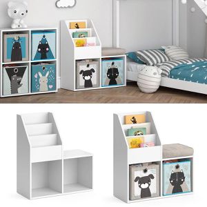 Produktbild für Bücherregal Vicco Luigi Mini, weiß