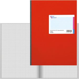 Notizbuch König&Ebhardt Kladde, rot, A4