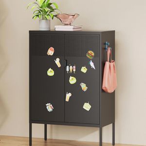 Produktbild für Highboard FlexiSpot CB10B-Standard, schwarz aus Metall