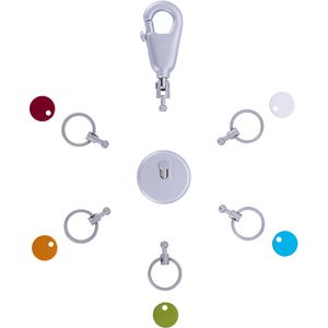 Produktbild für Schlüsselanhänger TROIKA Patent/Colour KYR61/MC