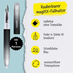 Produktbild für Füller Online magiXX Dark Shadow, Feder M