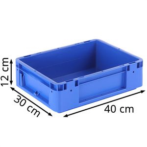 Produktbild für Eurobox Alpha-Paletten Silverline, blau, 10 Liter