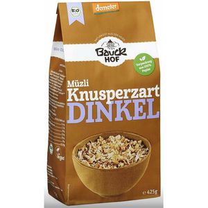 Müsli Bauckhof Dinkelmüzli Knusperzart demeter, BIO