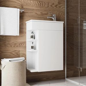 Produktbild für Waschtisch Vicco Amadeo, hängend, weiß