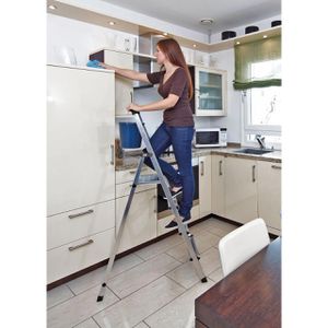 Produktbild für Stehleiter Krause Monto Solidy, 126221, mit Plattform