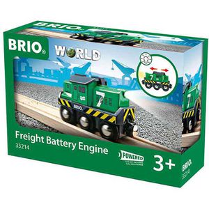 Produktbild für Spielzeugeisenbahn BRIO 33214 Batterie-Frachtlok