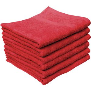 Handtuch Dyckhoff Planet Set, rot, 30 x 50 cm
