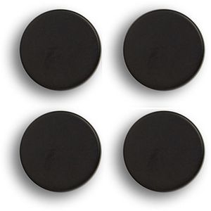 Magnete Zeller 11236, rund, schwarz