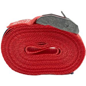 Produktbild für Spanngurt Dolezych rot, mit Klemmschloss