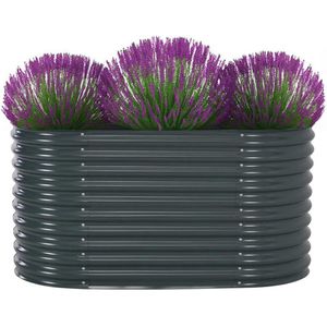 Produktbild für Hochbeet vidaXL 45524, aus verzinktem Stahl