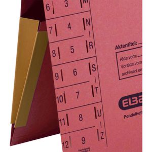 Produktbild für Pendelhefter Elba 100570022, A4, rot