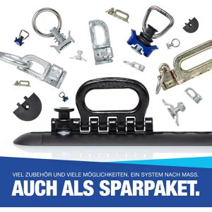 Produktbild für Airlineschiene NTG Standard, zum Kleben &amp; Schrauben
