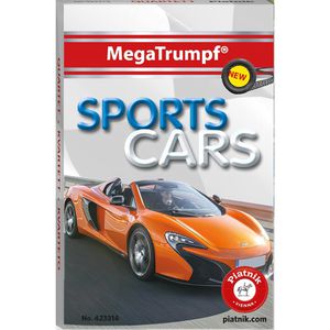 Kartenspiel Piatnik 423314, MegaTrumpf Sports Cars