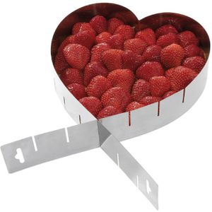 Produktbild für Backrahmen Westmark 31342270, Herzbackform, aus Edelstahl