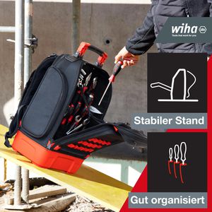 Produktbild für Werkzeugrucksack Wiha mechanic, 45529