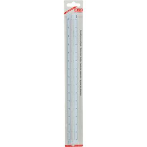 Produktbild für Dreikantmaßstab M+R 716300090 Kunststoff, 30cm