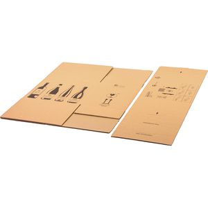 Produktbild für Flaschenkarton Smartboxpro Weinkarton, 5 Stück