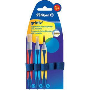 Produktbild für Pinsel Pelikan 700726 griffix, Pinselset