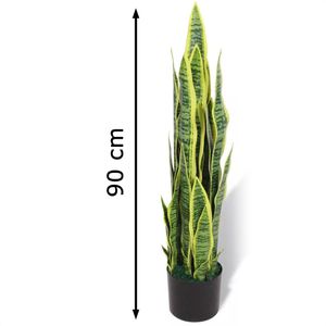 Produktbild für Kunstpflanze vidaXL Sansevieria Bogenhanf