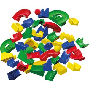Produktbild für Murmelbahn-Erweiterung HUBELINO 420473 Bahnelemente Set