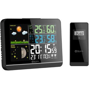 Produktbild für Wetterstation Miraval 4-MV6162, Funk, digital