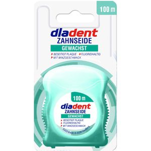 diadent Zahnseide 4459443003, gewachst, mit Minzgeschmack, 100 m