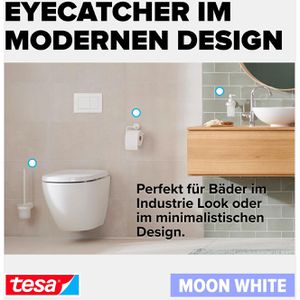 Produktbild für Handtuchhalter Tesa Moon White 40572, weiß