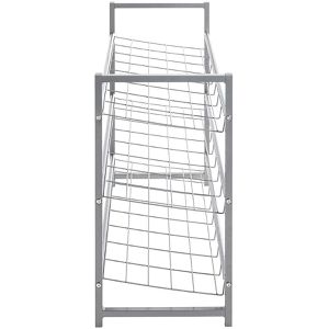 Produktbild für Schuhregal Haku-Möbel 38717, aus Metall