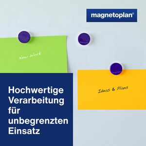 Produktbild für Magnete Magnetoplan Ergo Medium, violett