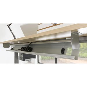 Produktbild für Kabelwanne Hammerbacher KC16/W, weiß