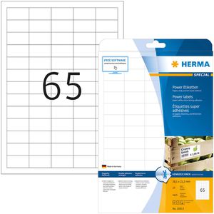 Universaletiketten Herma 10913 Special, weiß