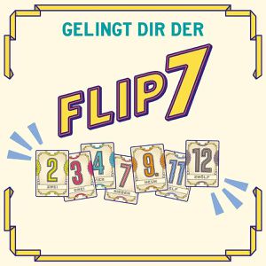 Produktbild für Kartenspiel Kosmos 68543, Flip 7